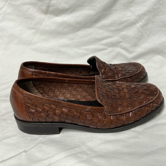 Nine West Shoes - Nine West, Brown, Close Toe, Leather Upper Loafers Size 5.5M